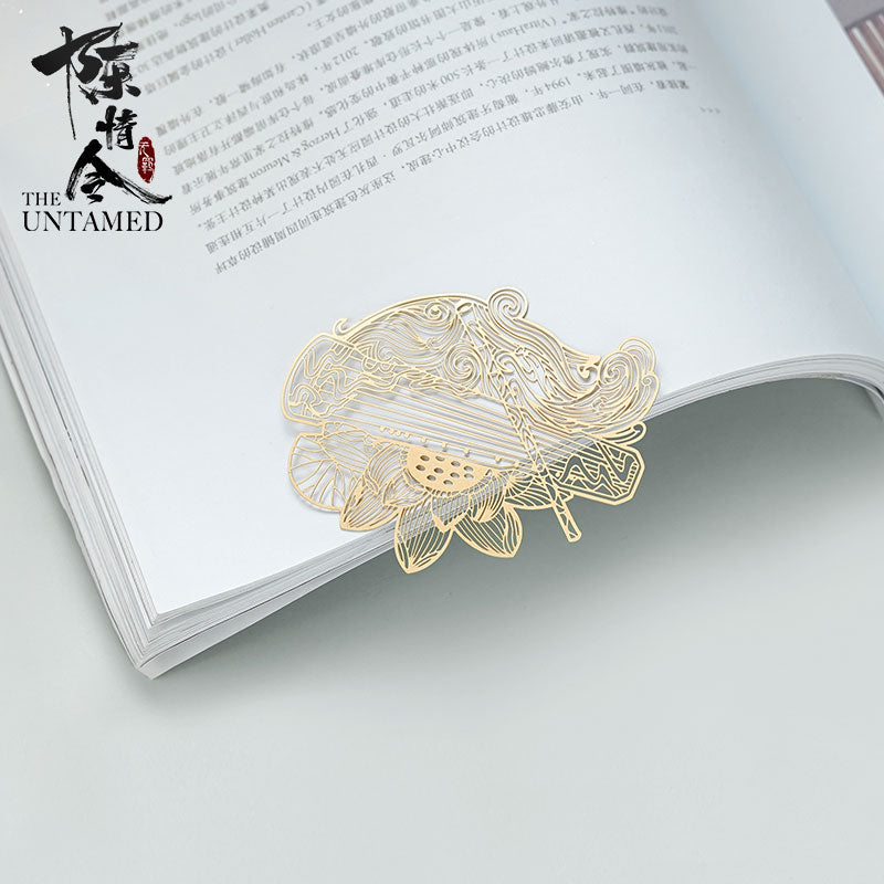 陳情令 忘羨モチーフ金属製しおり