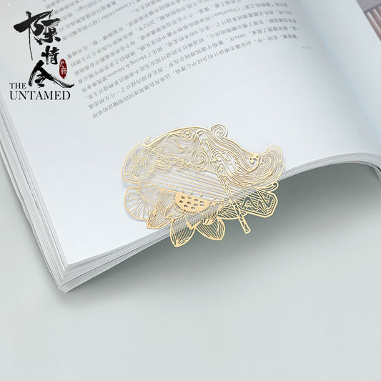 陳情令 忘羨モチーフ金属製しおり