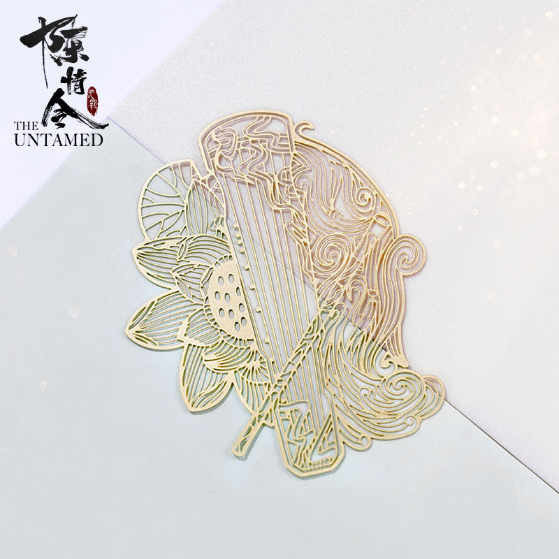 陳情令 忘羨モチーフ金属製しおり