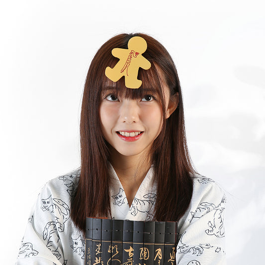 陳情令 紙人形ヘアブローチ